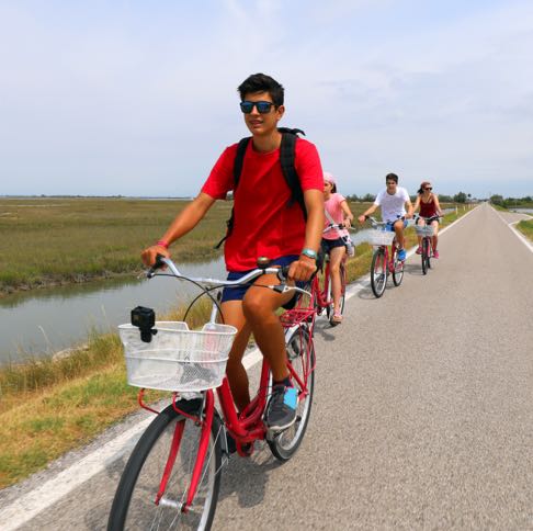 Ciclovia tra Sottomarina e Chioggia